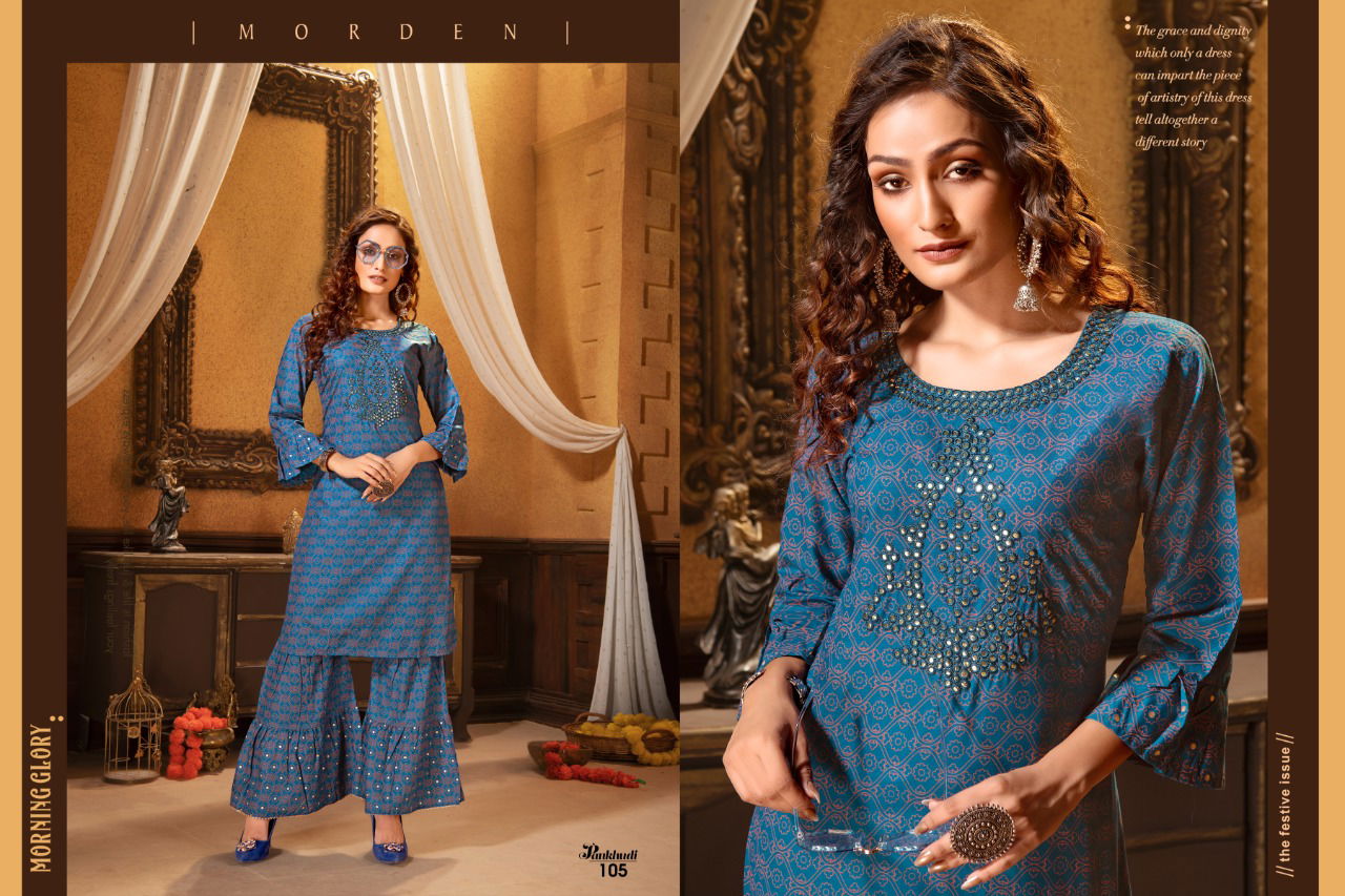 Ft Pankhudi 1 Latest Fancy Casual Wear Kurtis Collection 